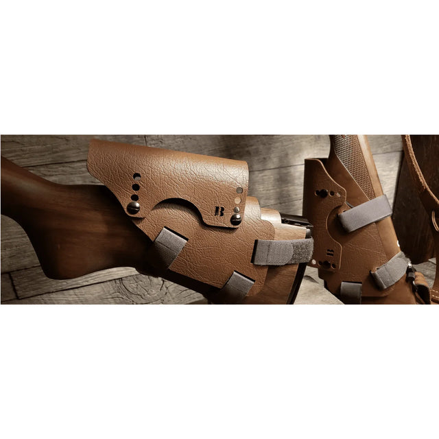 Bradley Adjustable Cheek Rest – Brown Leather