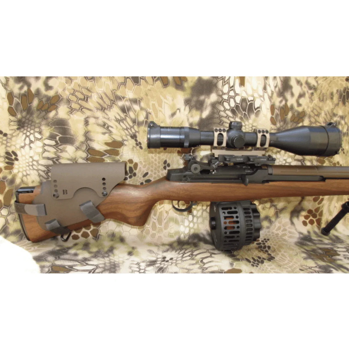 BRADLEY ADJUSTABLE CHEEK REST - CHOCOLATE - Hunt The Night