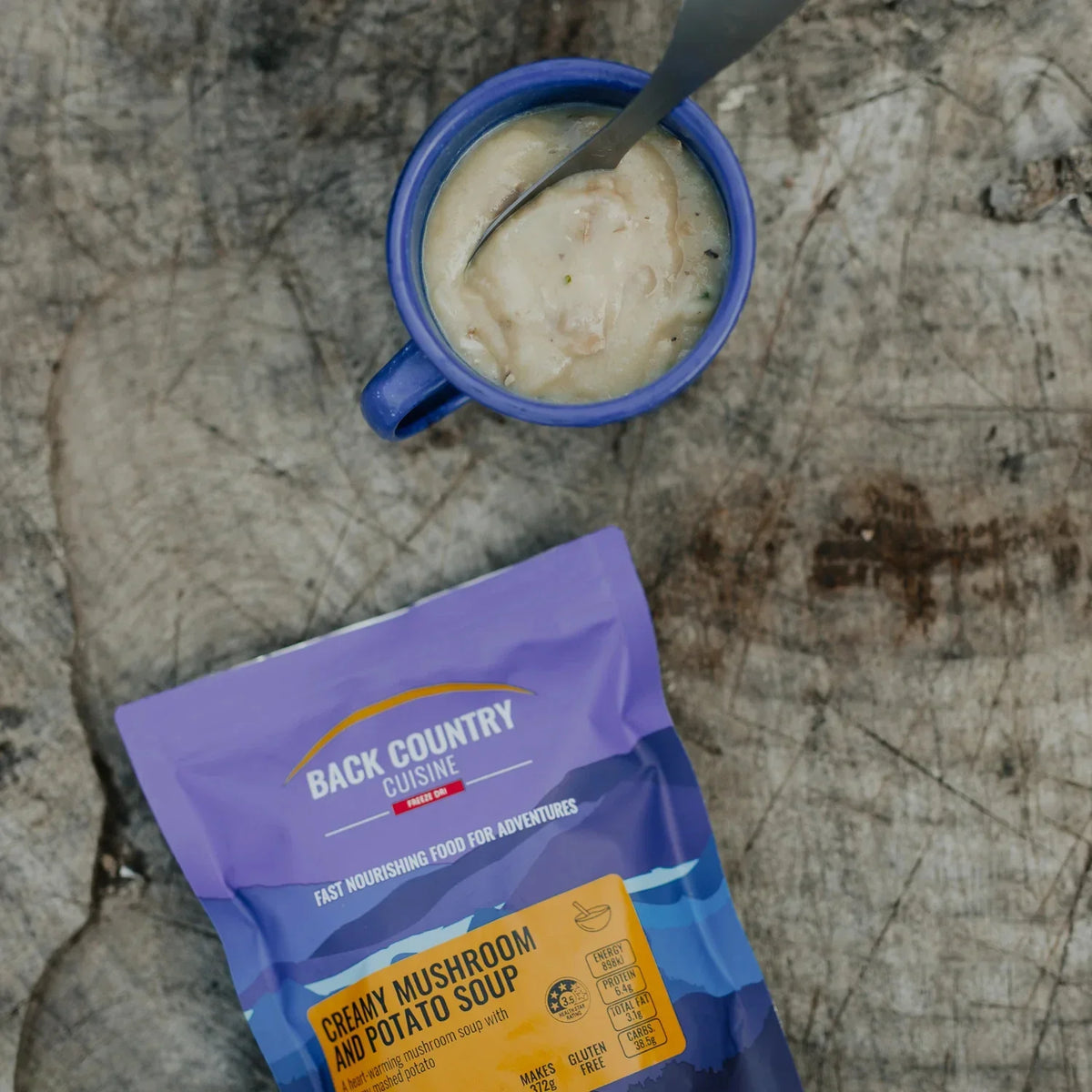 Back Country Foods - Creamy Mushroom & Potato Soup