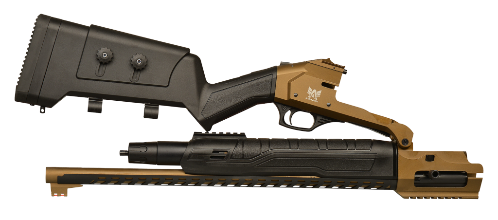 AXOR ARMS BUSHPIG XT 2.0 12G 20" LEVER RELEASE SHOTGUN 5+1 BURNT BRONZE