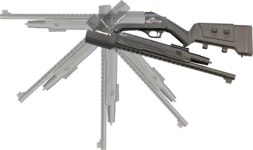 AXOR ARMS BUSHPIG XT 2.0 12G 20" LEVER RELEASE SHOTGUN 5+1 TACTICAL BLACK