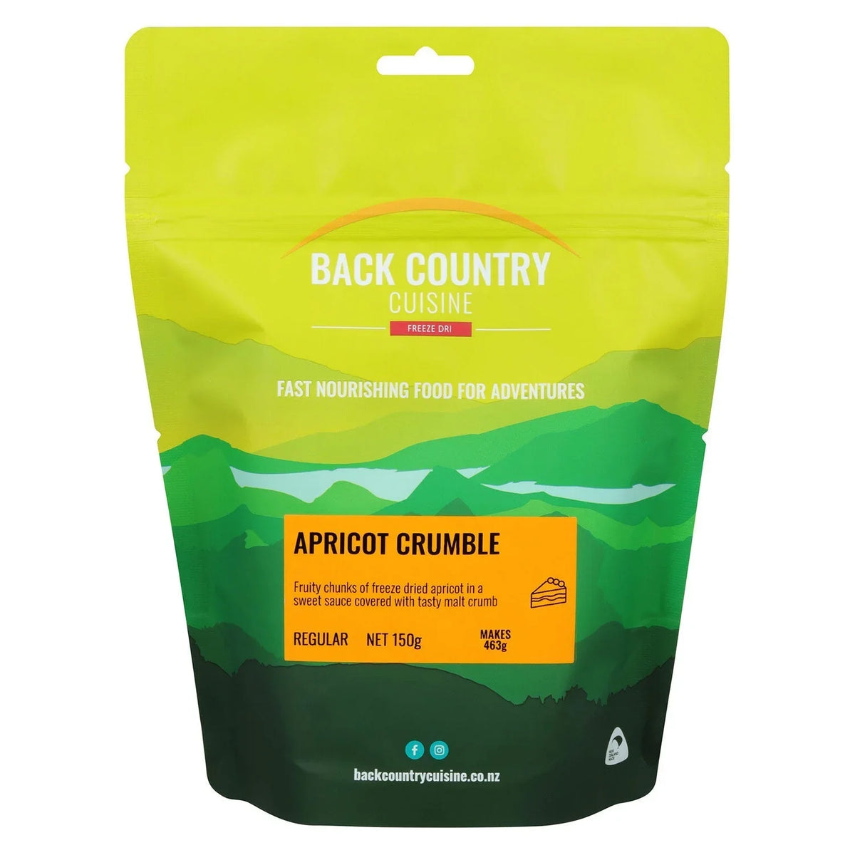 Back Country Foods Apricot Crumble