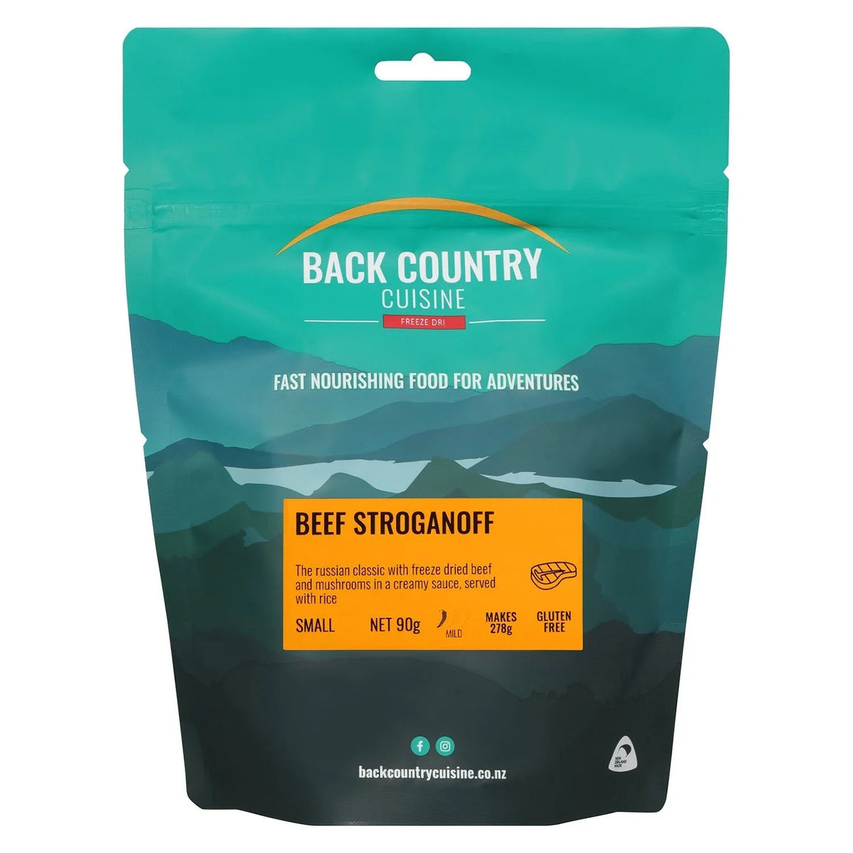 Back Country Foods Beef Stroganoff