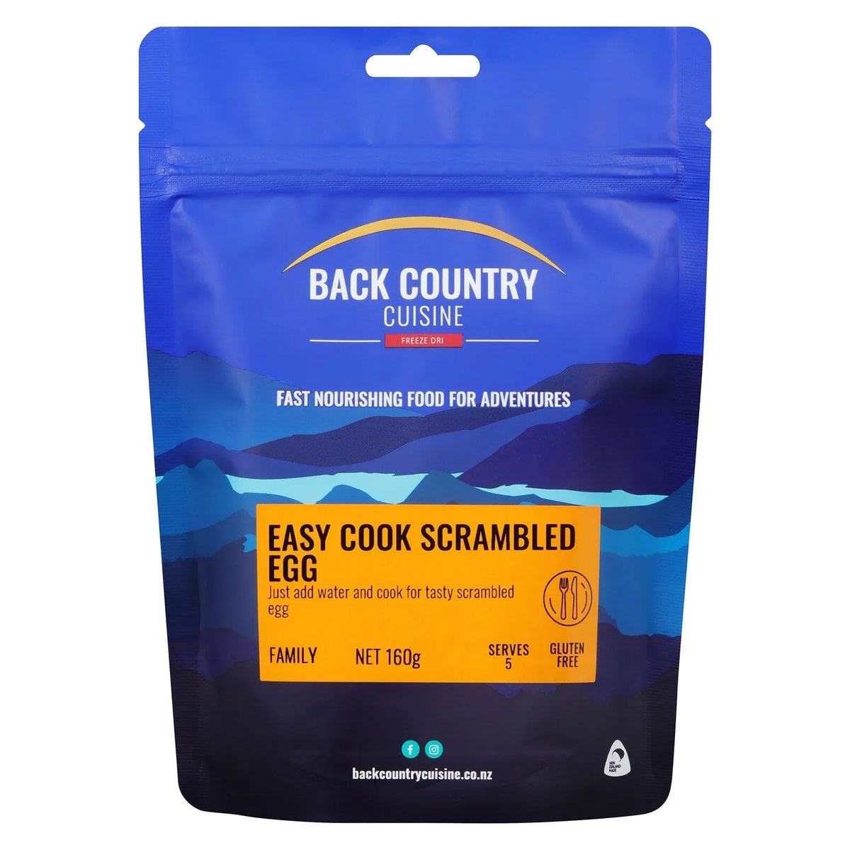 Back Country Foods Easy Cook Scrambled Egg