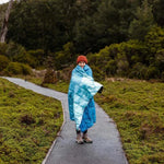 NAKIE MOUNTAIN SHADOWS SUSTAINABLE DOWN - PUFFY BLANKET - Hunt The Night