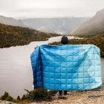 NAKIE MOUNTAIN SHADOWS SUSTAINABLE DOWN - PUFFY BLANKET - Hunt The Night