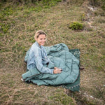 NAKIE OLIVE GREEN SUSTAINABLE DOWN - PUFFY BLANKET - Hunt The Night