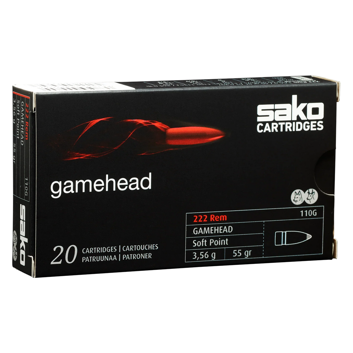 SAKO GAMEHEAD AMMUNITION