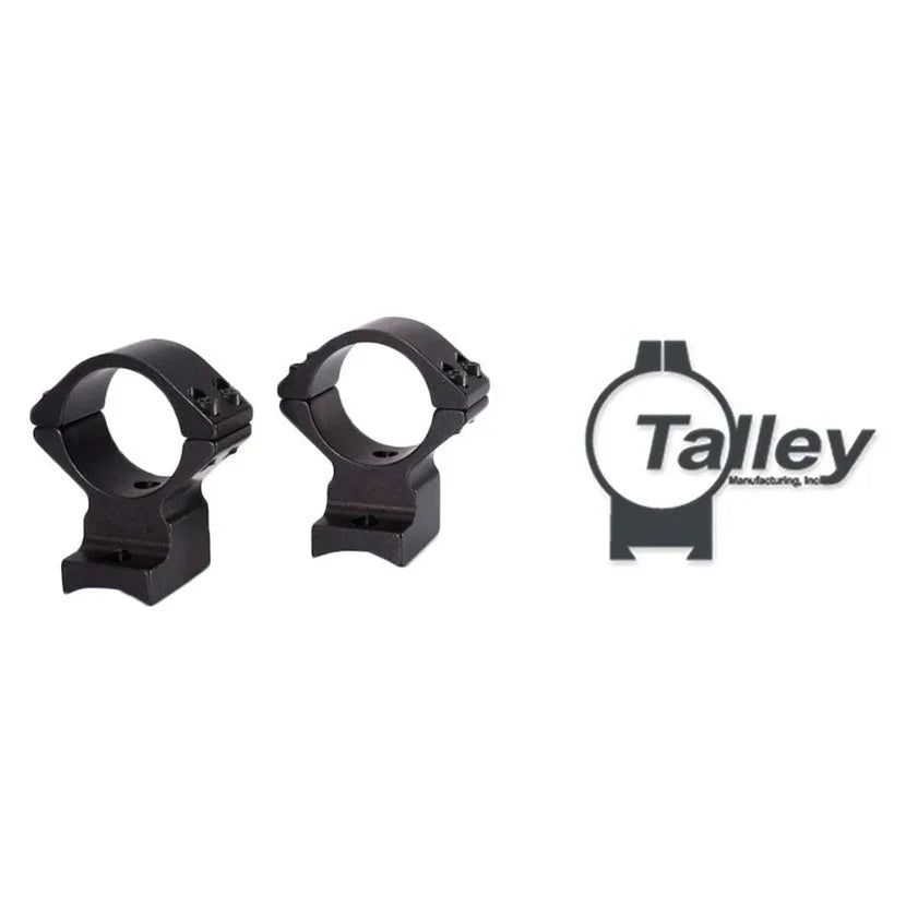 Talley 1" Alloy Lightweight Rings - Black (Med., Browning T-Bolt 1" Marlin Model 983) - Hunt The Night