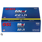 CCI 22LR MINI MAG 36GR HP 300 PK 1260FPS