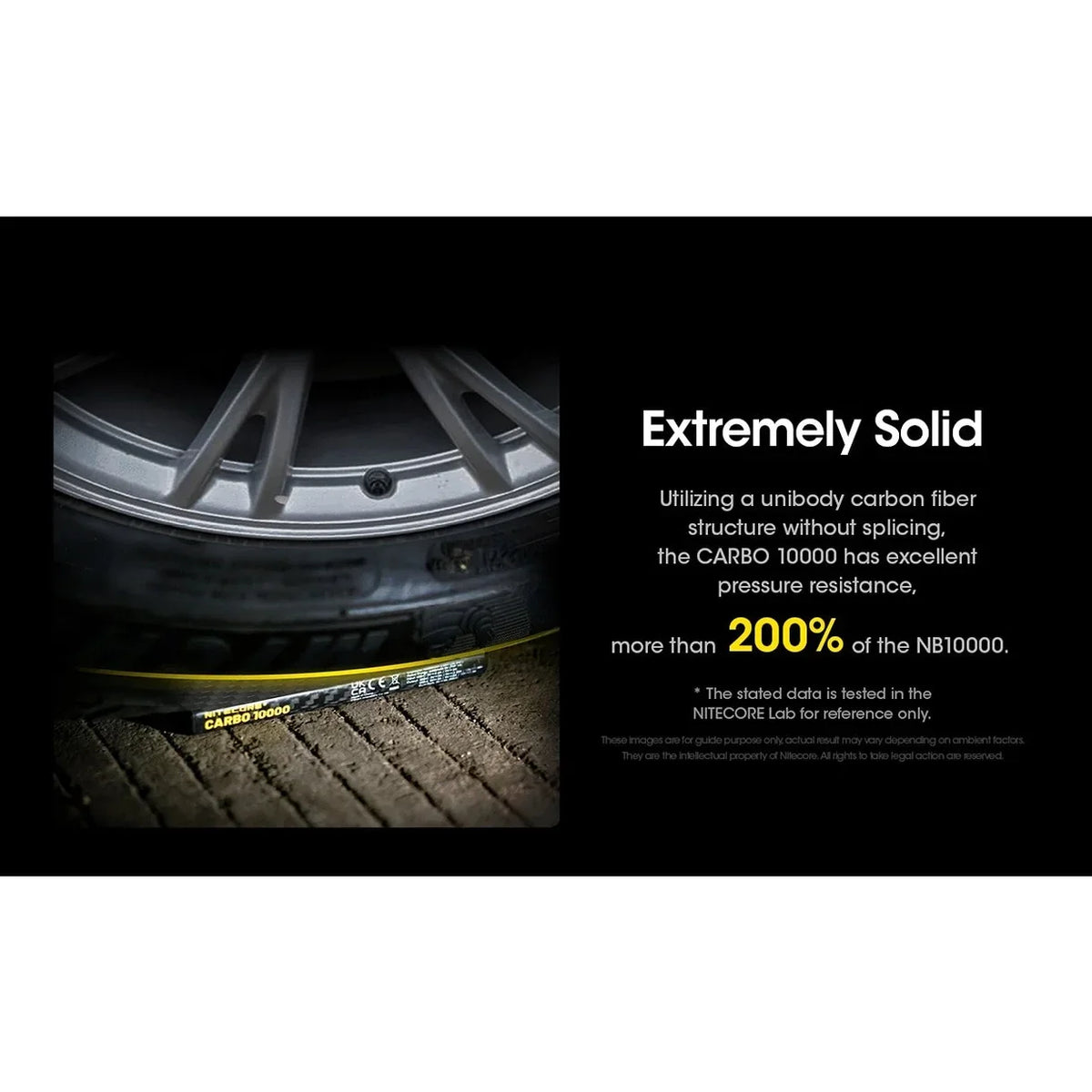 NITECORE Lightweight Carbon Fibre 10000mAh Power Bank