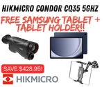 HIKMICRO CONDOR CQ35 5GHZ + SAMSUNG TABLET BUNDLE!