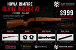 Howa Rimfire Bunny Buster V2 - Walnut