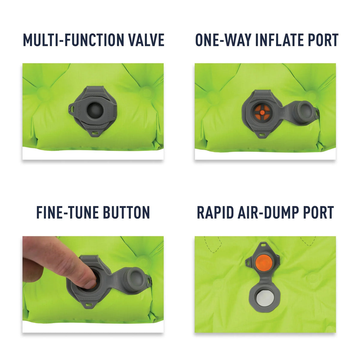 Comfort Light Insulated Air Sleeping Mat - Hunt The Night