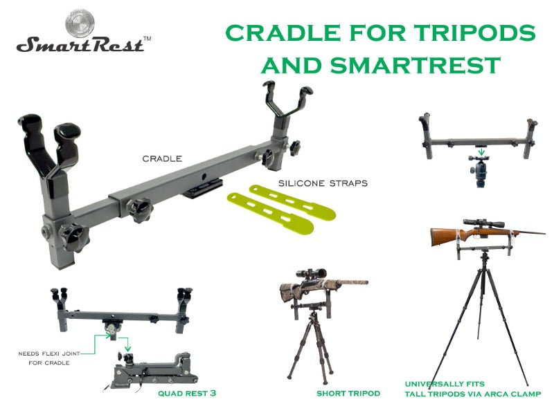 SmartRest Cradle for Tripods
