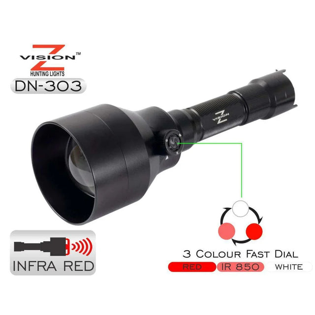 Z-Vision DN-303 - 3 In 1 IR Combo Torch