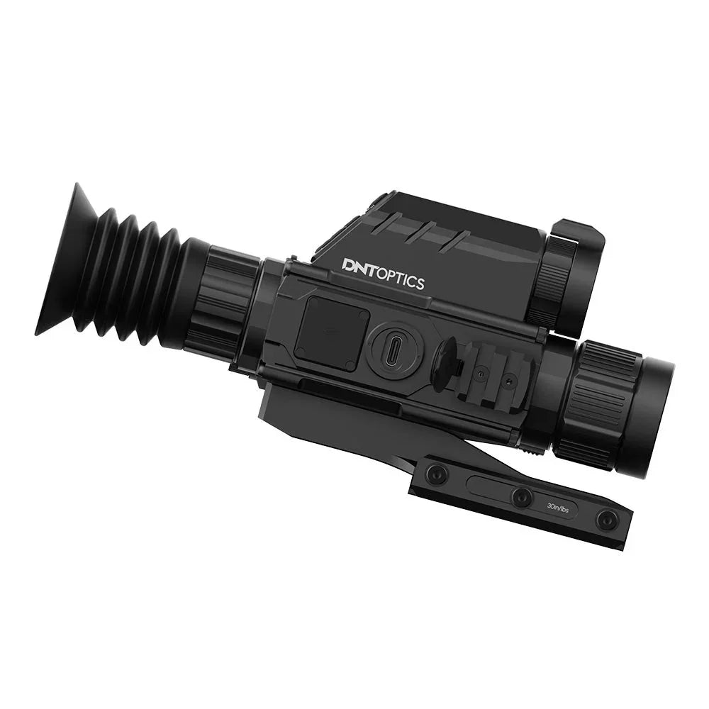 DNT ThermNight TNC225R Thermal & Night Vision Multispectral Scope with Laser Rangefinder and Ballistic Calculator