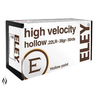 Eley .22 LR High Velocity HP 1250fps Ammunition