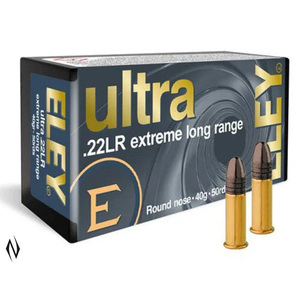 Eley .22 LR Ultra Extreme Long Range 1100fps