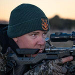 EDGE OF THE OUTBACK BEANIE - FOREST GREEN - Hunt The Night