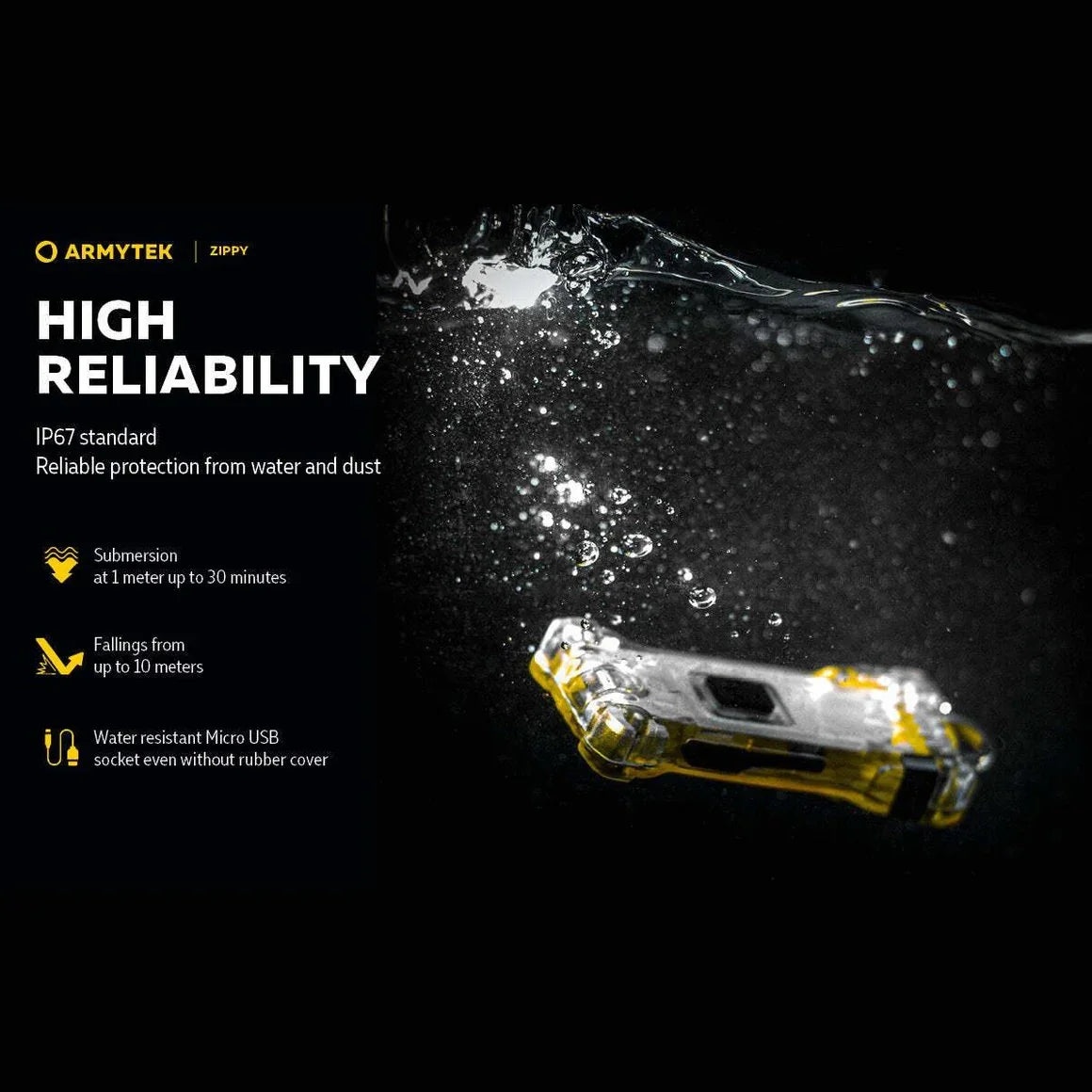 ARMYTEK ZIPPY (GREY) - Hunt The Night