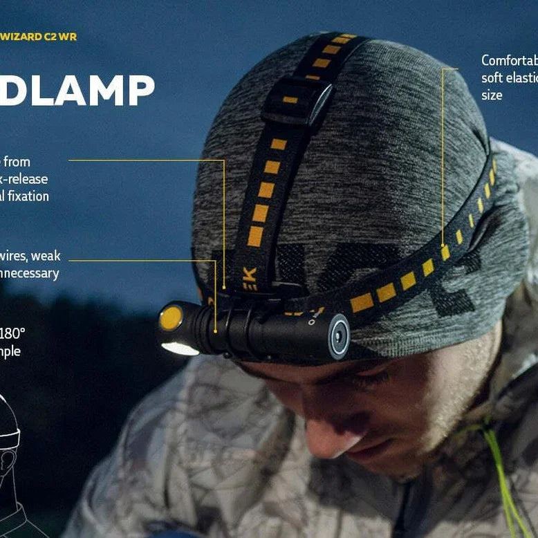 ARMYTEK WIZARD C2 WR MAGNET USB (WARM LIGHT) - Hunt The Night