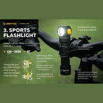 ARMYTEK WIZARD C2 WR MAGNET USB (WARM LIGHT) - Hunt The Night