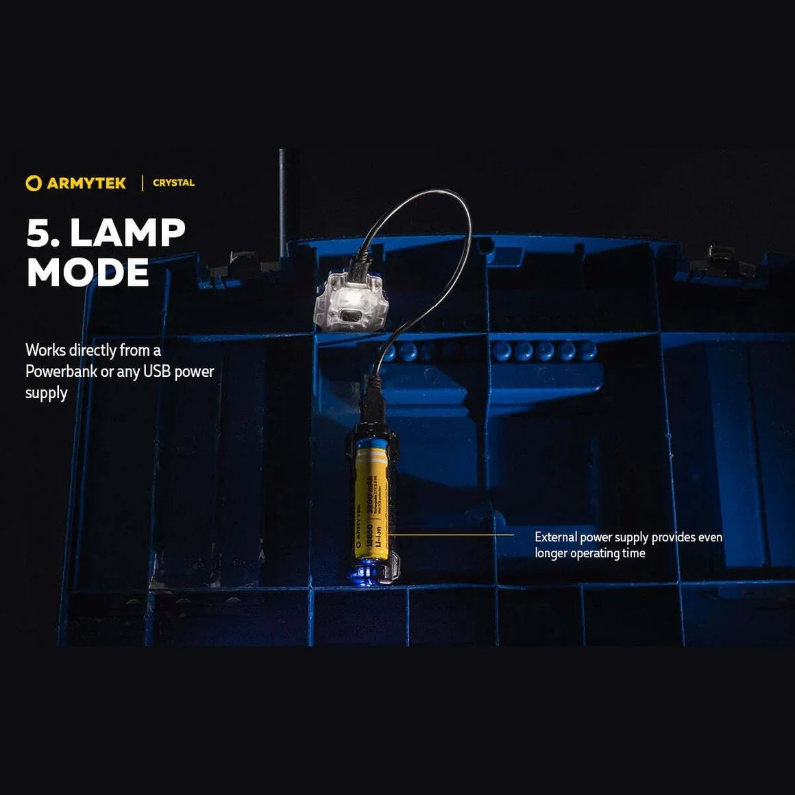 ARMYTEK CRYSTAL (GREEN) - Hunt The Night