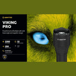 ARMYTEK VIKING PRO MAGNET USB - XHP50.2 WHITE - Hunt The Night
