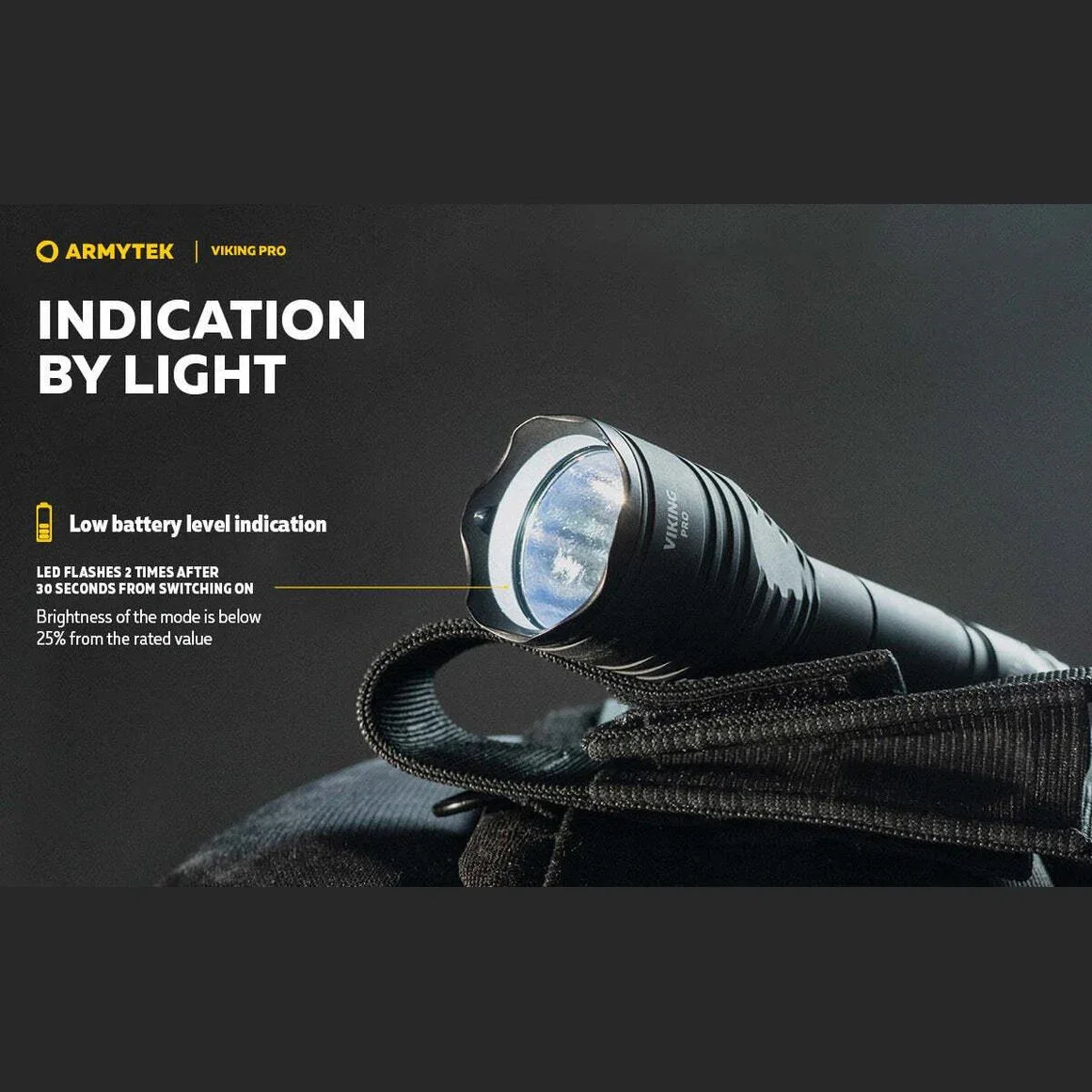 ARMYTEK VIKING PRO MAGNET USB - XHP50.2 WHITE - Hunt The Night