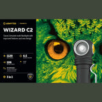 ARMYTEK WIZARD C2 MAGNET USB (WARM LIGHT) - Hunt The Night