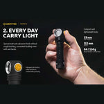 ARMYTEK WIZARD C2 MAGNET USB (WARM LIGHT) - Hunt The Night