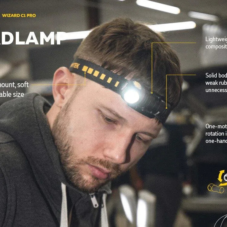 ARMYTEK WIZARD C1 PRO MAGNET USB - Hunt The Night