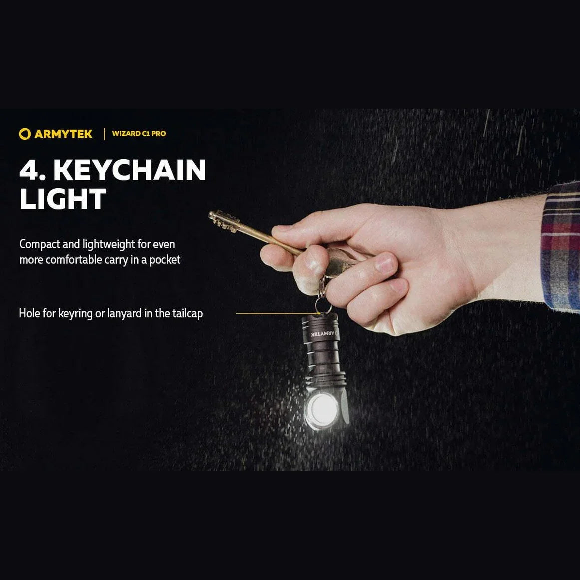 ARMYTEK WIZARD C1 PRO MAGNET USB - Hunt The Night