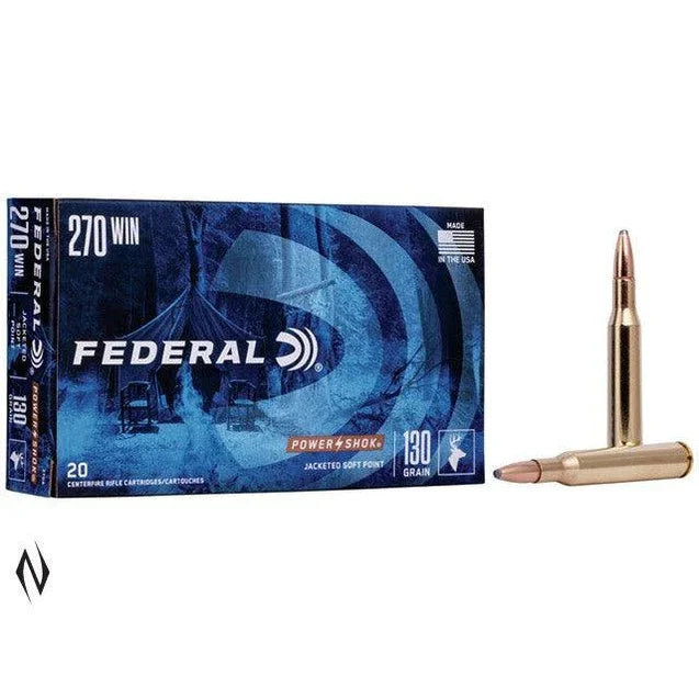 Federal 270 Win 130gr Sp Power-shok
