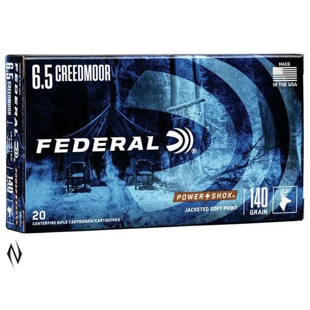 FEDERAL 6.5 CREEDMOOR 140GR SP POWERSHOK - Hunt The Night