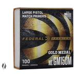 FEDERAL PRIMER GM150M GOLD MEDAL LARGE PISTOL