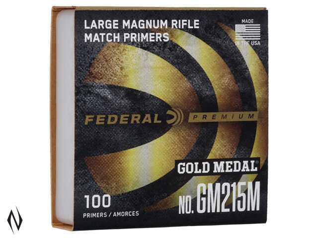 Federal Primer GM215M Gold Medal Large Rifle Magnum