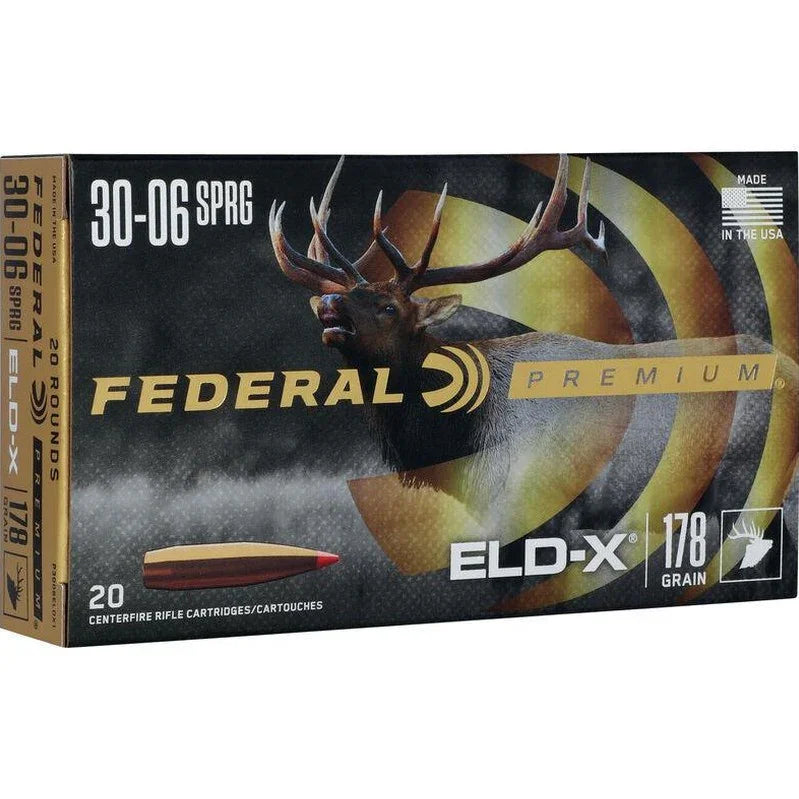 FEDERAL 30-06 SPR 178GR ELDX 3