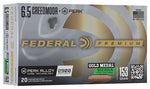 FEDERAL 6.5 CREEDMOOR + PEAK 153GR TIPPED MATCHKING (20PK)