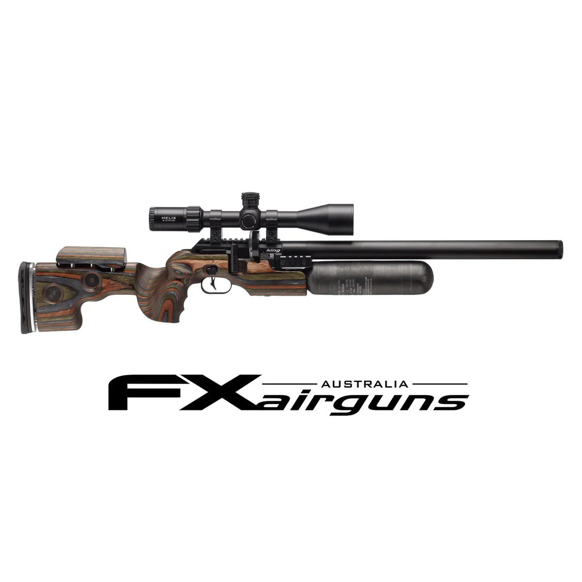 FX King .25 Right Hand 500mm GRS GMC Hunting Rifle - Hunt The Night