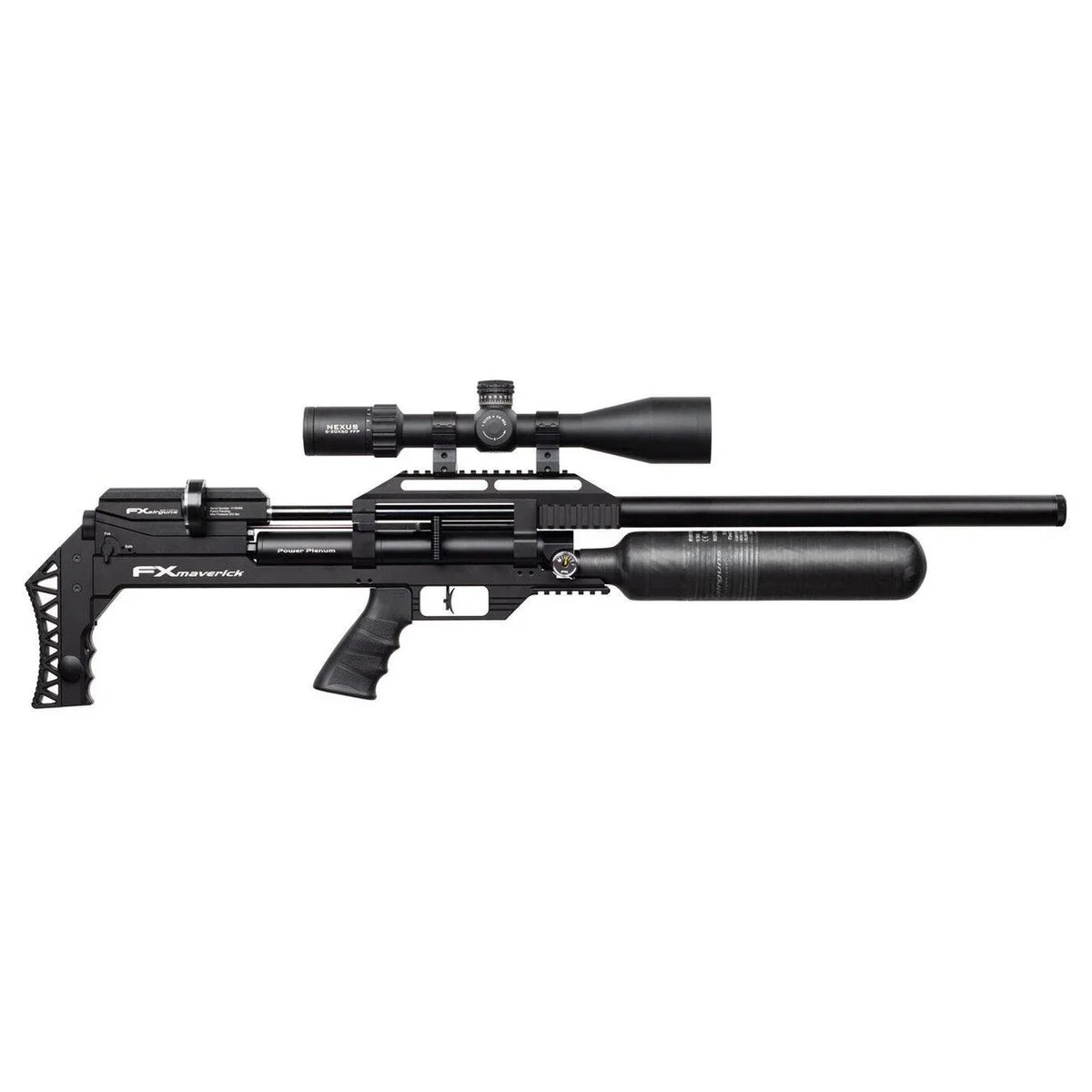 FX Maverick .22 Sniper 700MM Carbon Fiber Bottle Airgun - Hunt The Night