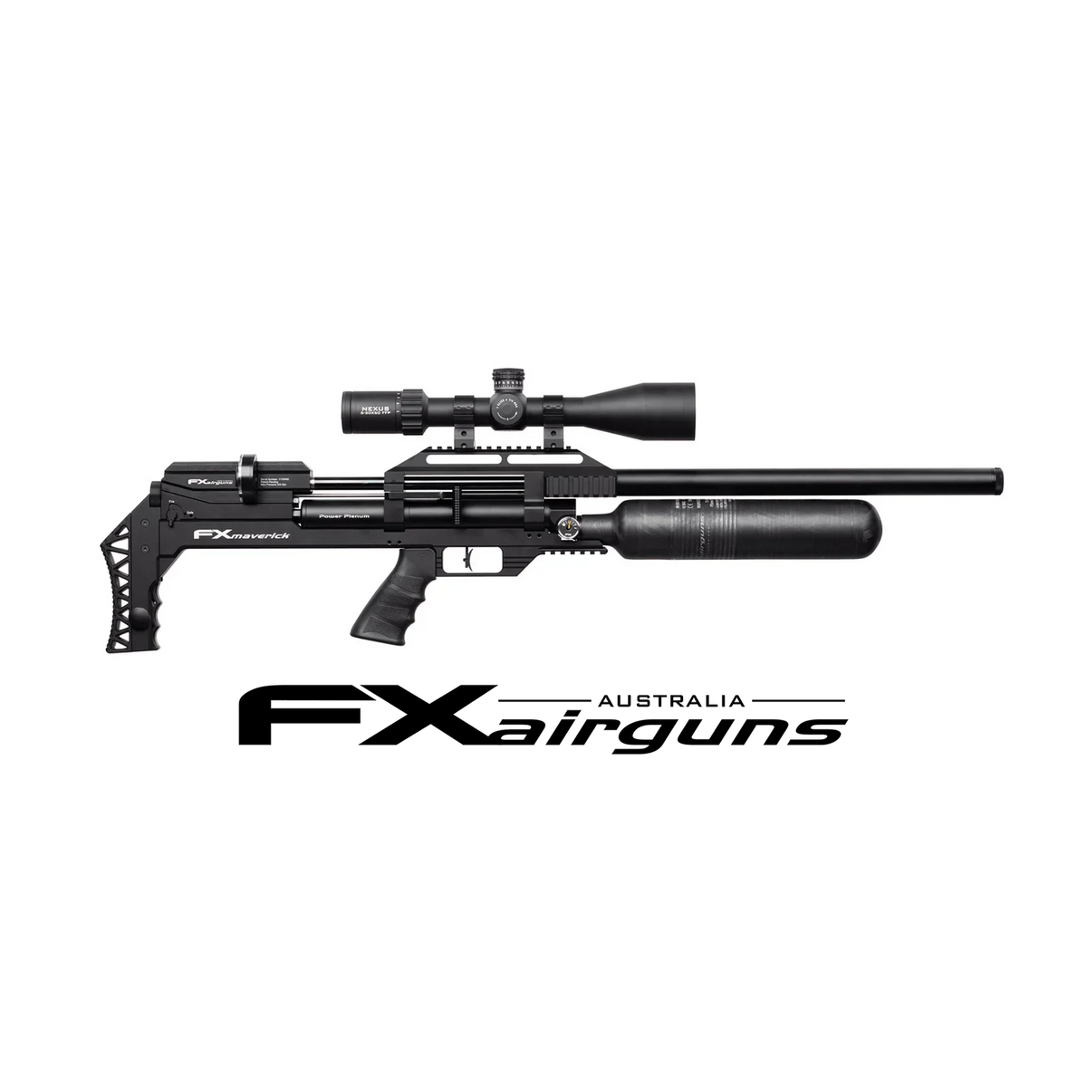 FX Maverick .25 Sniper 700mm Carbon Fiber Bottle Airgun - Hunt The Night