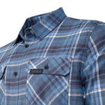 Spika Flannel Check Shirt - Mens - Moss Green - view 7