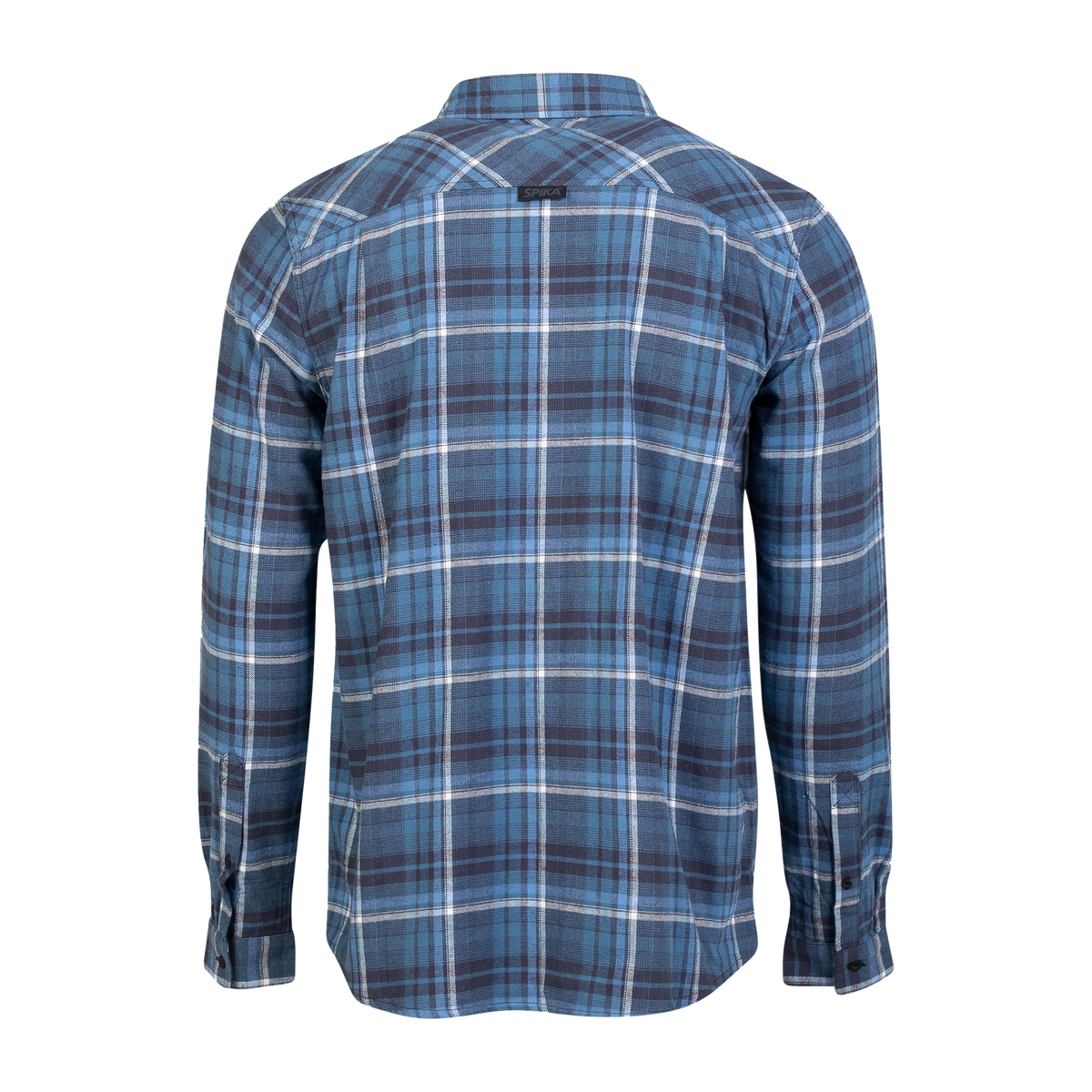 Spika Flannel Check Shirt - Mens - Moss Green - additional view