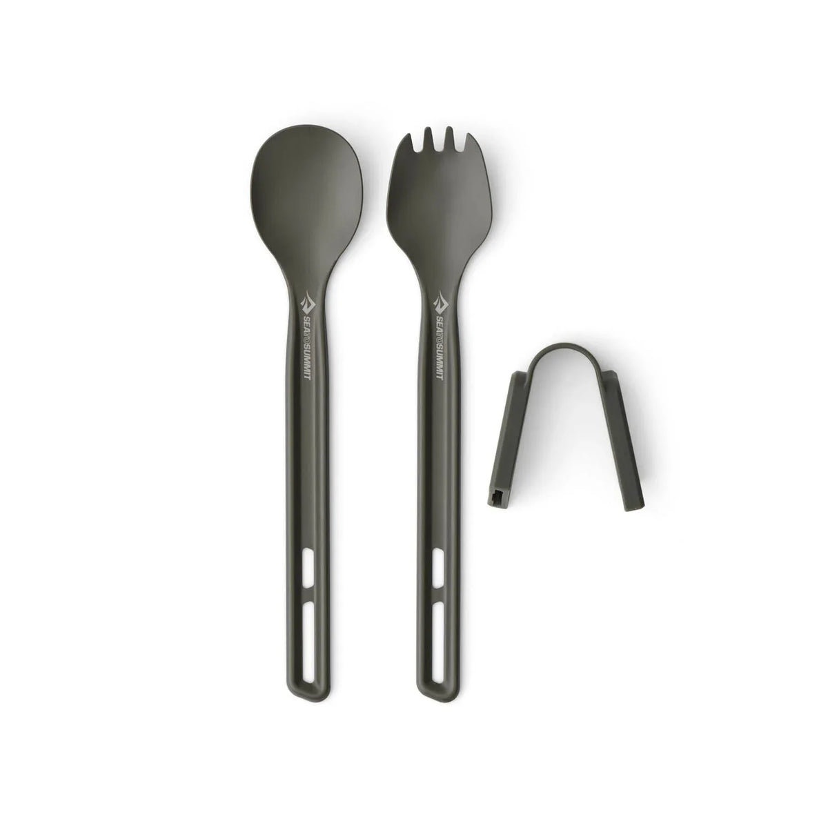 Frontier Ultralight Cutlery Set - Long Handle Spoon & Spork - Hunt The Night