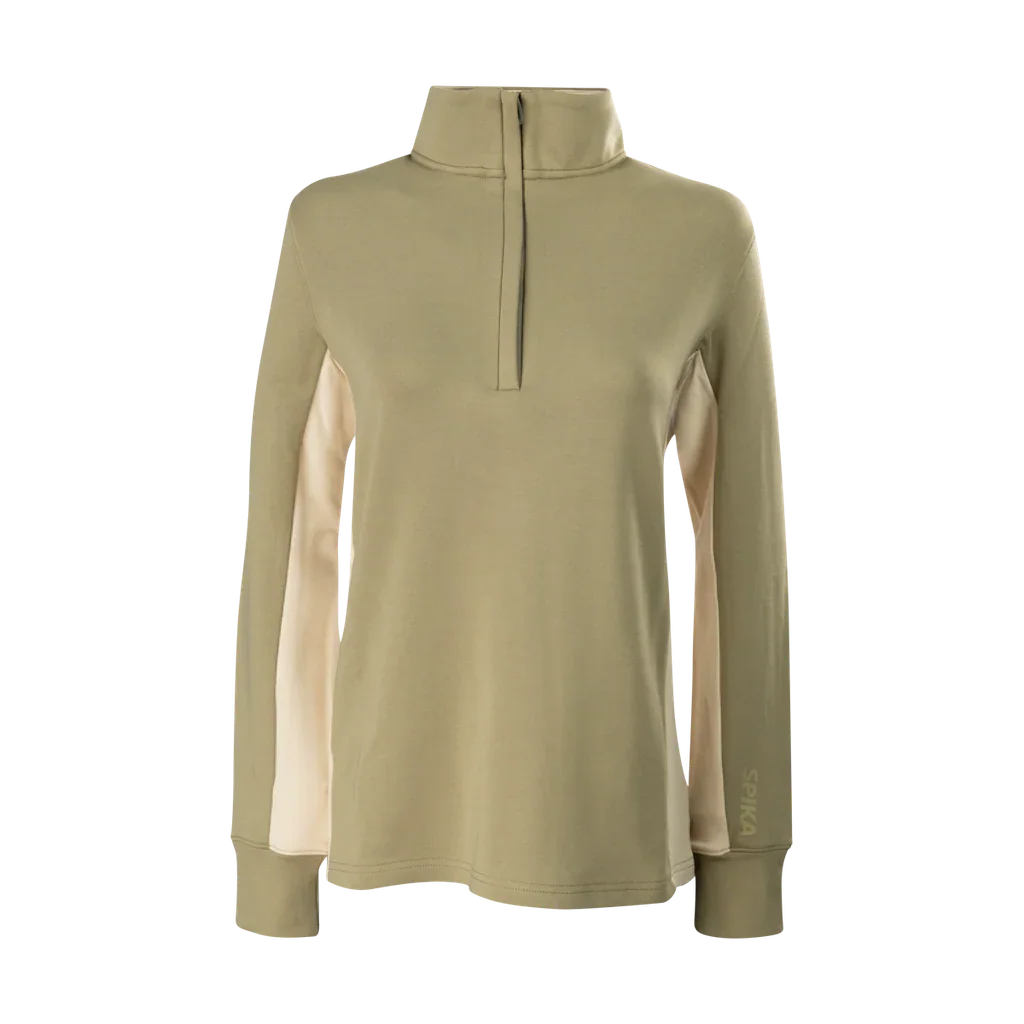 SPIKA GO AVP Half-Zip - Womens - Olive