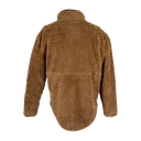 GO Casual Sherpa Half Zip Jumper - Tan - Womens