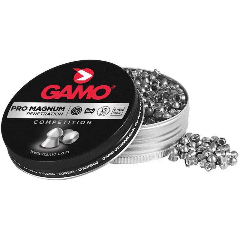 Gamo Pro-Magnum .177 round Premium Pellets 500 x tin