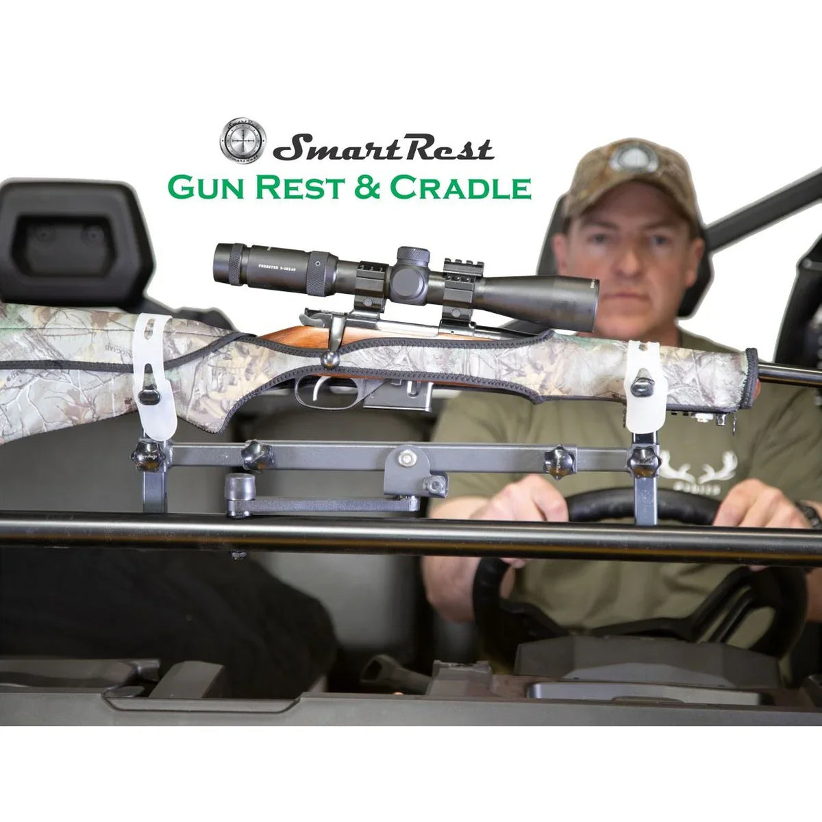 SmartRest Gun Rest & Cradle Gun Rack - Hunt The Night